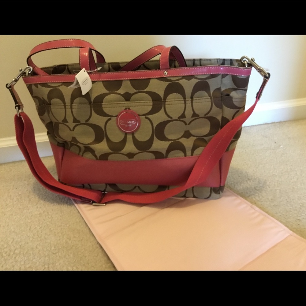 Coach diaper bag NEW